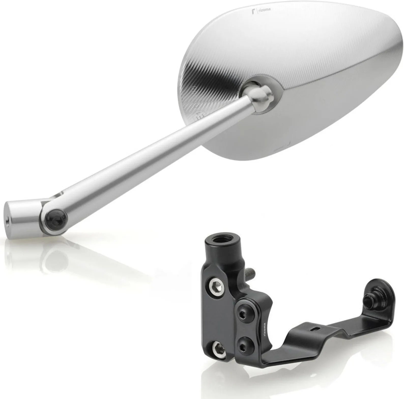 Mirror Side Mount Left Radial Rs - Rizoma Compatible With Mv Agusta Rivale 800 Eas (2013-2019)