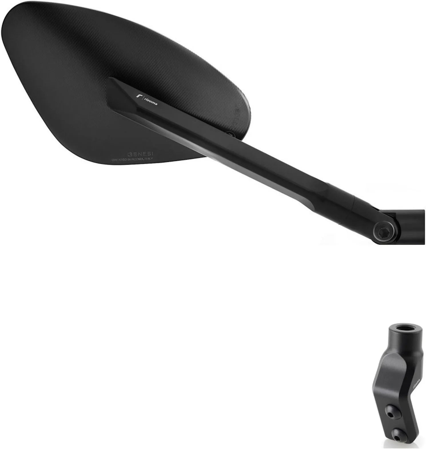 Mirror Side Mount Right Genesi - Rizoma Compatible With Mv Agusta Rivale 800 Eas (2013-2019)