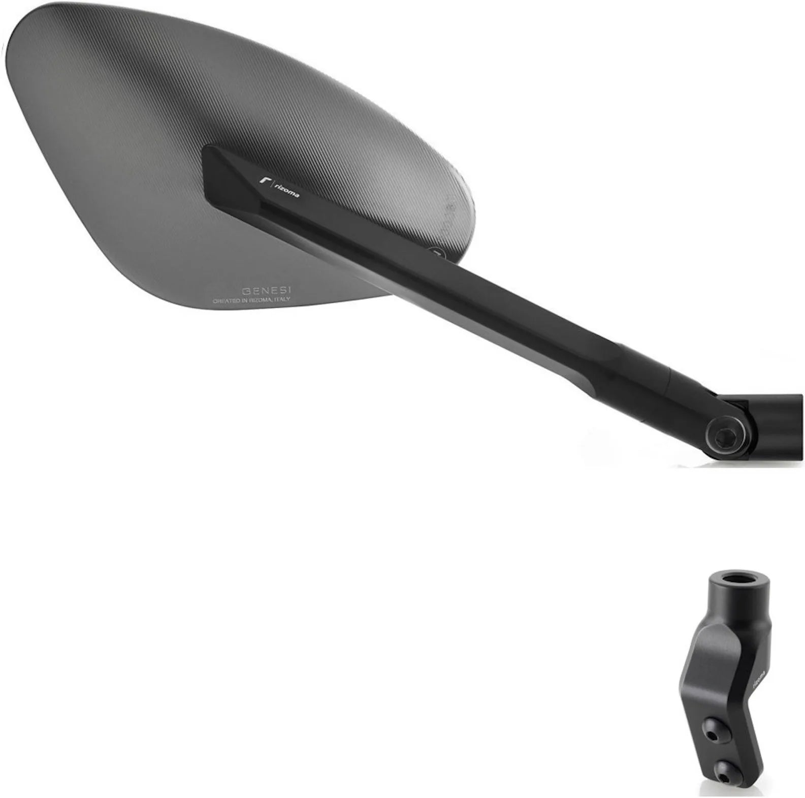 Mirror Side Mount Right Genesi - Rizoma Compatible With Mv Agusta Rivale 800 Eas (2013-2019)