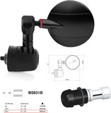 Mirror End Mount Left Universal Ø24,5(21>23) Spy-R Ø57 - Rizoma Compatible With Bmw