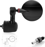 Mirror End Mount Left Spy-R Ø57 - Rizoma Compatible With Bmw F 800 R (2009-2014)