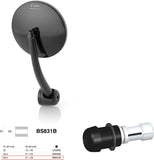 Mirror End Mount Left Universal Ø24,5(21>23) Spirit Rs - Rizoma Compatible With Kawasaki