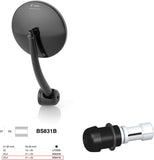 Mirror End Mount Left Universal Ø24,5(21>23) Spirit Rs - Rizoma Compatible With Aprilia