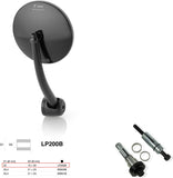 Mirror End Mount Left Universal Ø22(13>20) Spirit Rs - Rizoma Compatible With Ktm