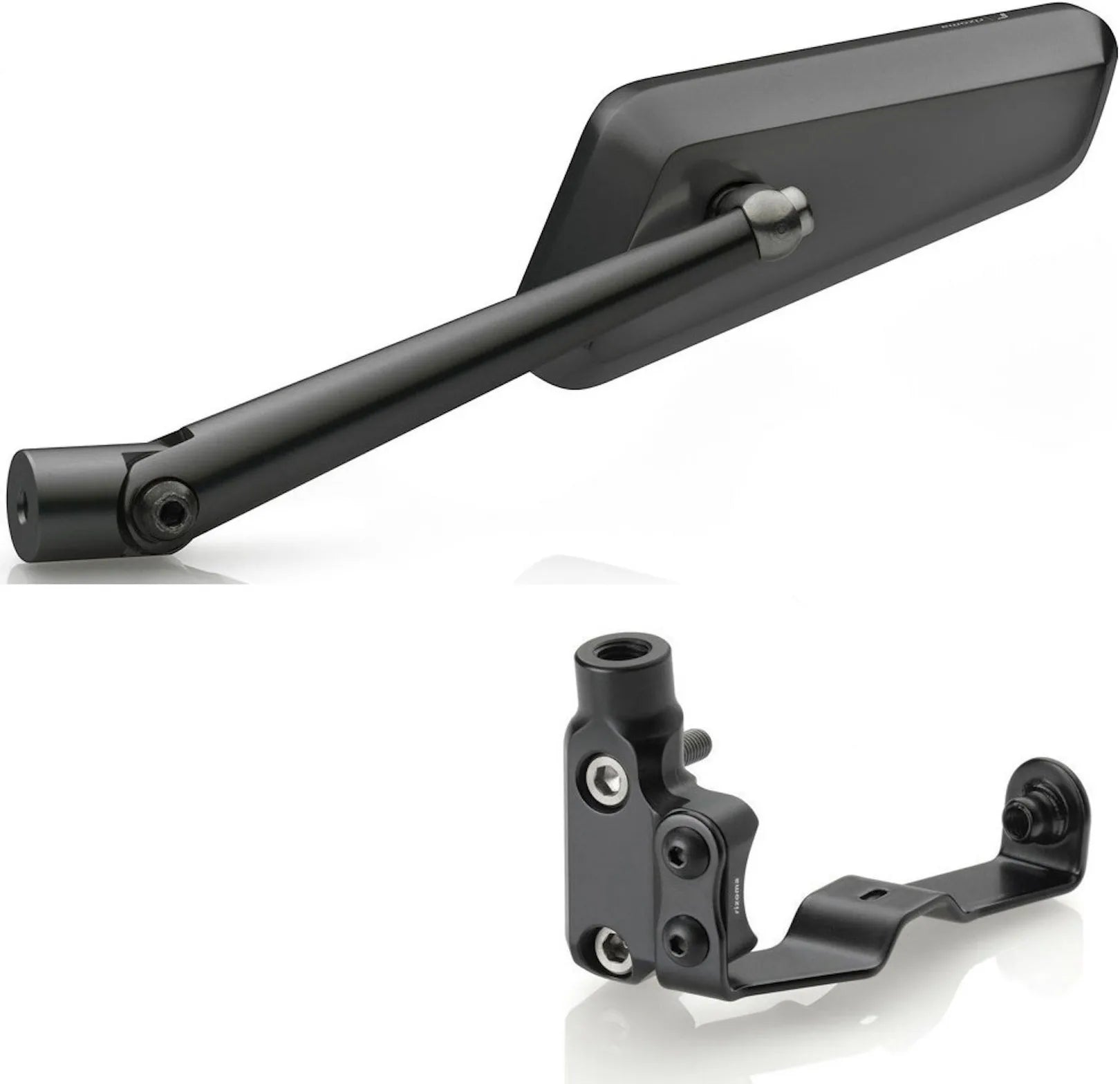 Mirror Side Mount Left Circuit 744 - Rizoma Compatible With Mv Agusta Rivale 800 Eas (2013-2019)