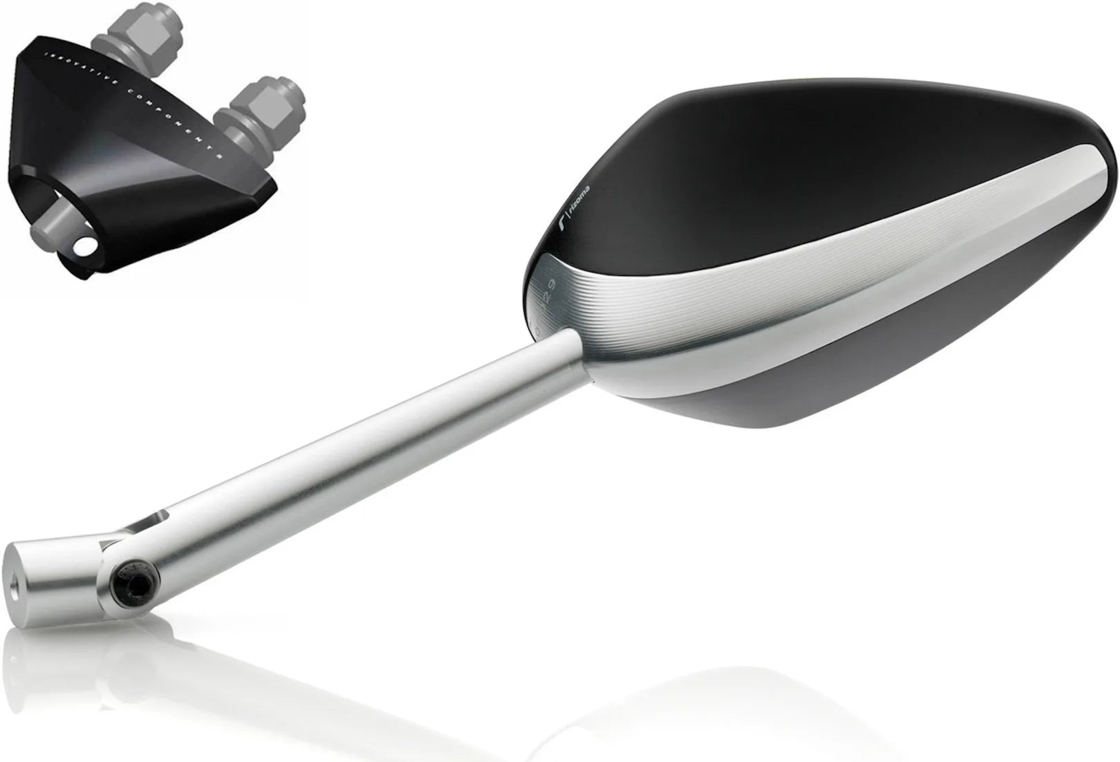 Mirror Side Mount Right Universal M8>M10 Veloce - Rizoma Compatible With Benelli