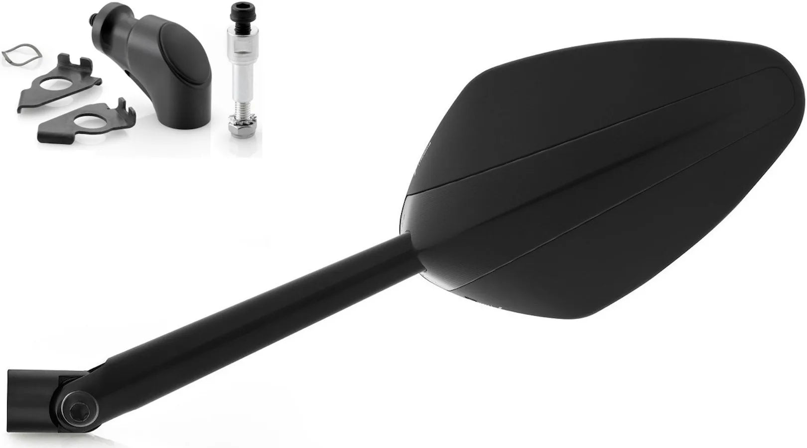 Mirror Side Mount Right Veloce Naked - Rizoma Compatible With Yamaha T-Max 500 (2008-2011)
