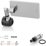 Mirror End Mount Right Universal Ø24,5(21>23) Quantum End - Rizoma Compatible With Ktm