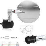Mirror End Mount Right Universal Ø24,5(21>23) Spy-R Ø80 - Rizoma Compatible With Yamaha