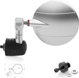 Mirror End Mount Left Spy-R Ø80 - Rizoma Compatible With Kawasaki Ninja 300 (2012-2016)