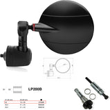 Mirror End Mount Left Universal Ø22(13>20) Spy-R Ø80 - Rizoma Compatible With Triumph
