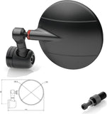 Mirror End Mount Left Spy-R Ø94.5 - Rizoma Compatible With Yamaha Fz-6 (2004-2011)
