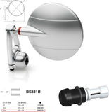 Mirror End Mount Right Universal Ø24,5(21>23) Spy-Arm Ø94.5 - Rizoma Compatible With Triumph
