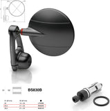 Mirror End Mount Left Universal Ø24,5(21>23) Spy-Arm Ø94.5 - Rizoma Compatible With Yamaha