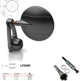 Mirror End Mount Left Universal Ø22(13>20) Spy-Arm Ø94.5 - Rizoma Compatible With Ktm