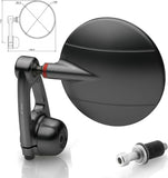 Mirror End Mount Left Spy-Arm Ø94.5 - Rizoma Compatible With Mv Agusta Brutale 675 (2013-2015)