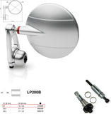 Mirror End Mount Left Universal Ø22(13>20) Spy-Arm Ø80 - Rizoma Compatible With Yamaha