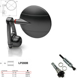 Mirror End Mount Left Universal Ø22(13>20) Spy-Arm Ø80 - Rizoma Compatible With Aprilia