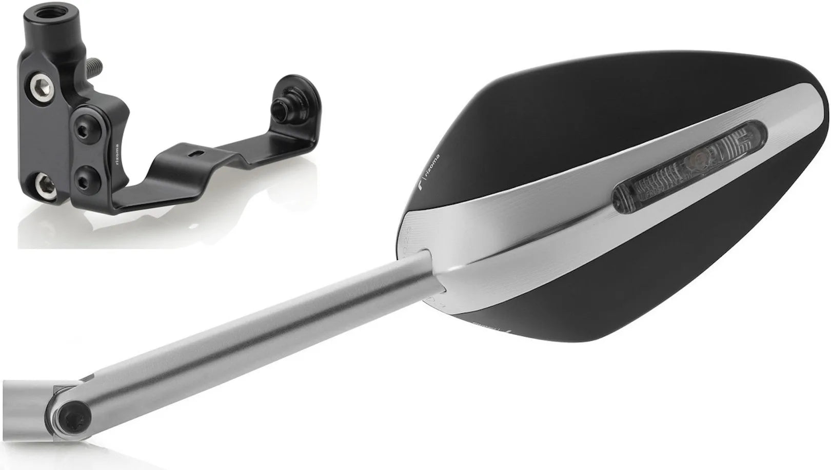 Mirror Side Mount Left Veloce L Naked - Rizoma Compatible With Mv Agusta Rivale 800 Eas (2013-2019)