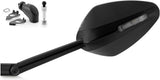 Mirror Side Mount Left Veloce L Naked - Rizoma Compatible With Yamaha T-Max 500 (2008-2011)