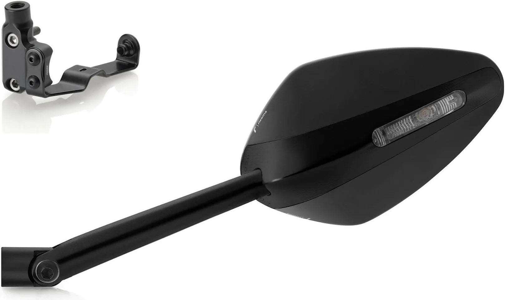 Mirror Side Mount Left Veloce L Naked - Rizoma Compatible With Mv Agusta Rivale 800 Eas (2013-2019)