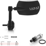 Mirror End Mount Left Universal Ø24,5(21>23) Lunar - Rizoma Compatible With Benelli