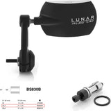 Mirror End Mount Left Universal Ø24,5(21>23) Lunar - Rizoma Compatible With Kawasaki