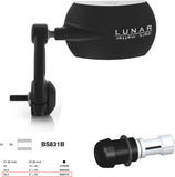 Mirror End Mount Left Universal Ø24,5(21>23) Lunar - Rizoma Compatible With Kawasaki