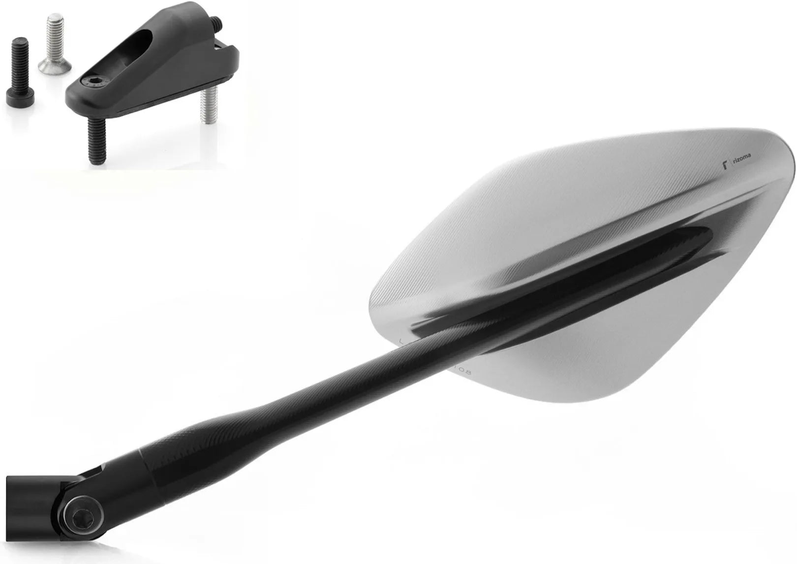 Mirror Sport Mount Left Namic Sport - Rizoma Compatible With Kawasaki Ninja 300 (2012-2016)