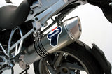 Exhaust Tip With Noise Certification Oval Poppy - Termignoni Compatible With Bmw R 1200 Gs (2010-2012)