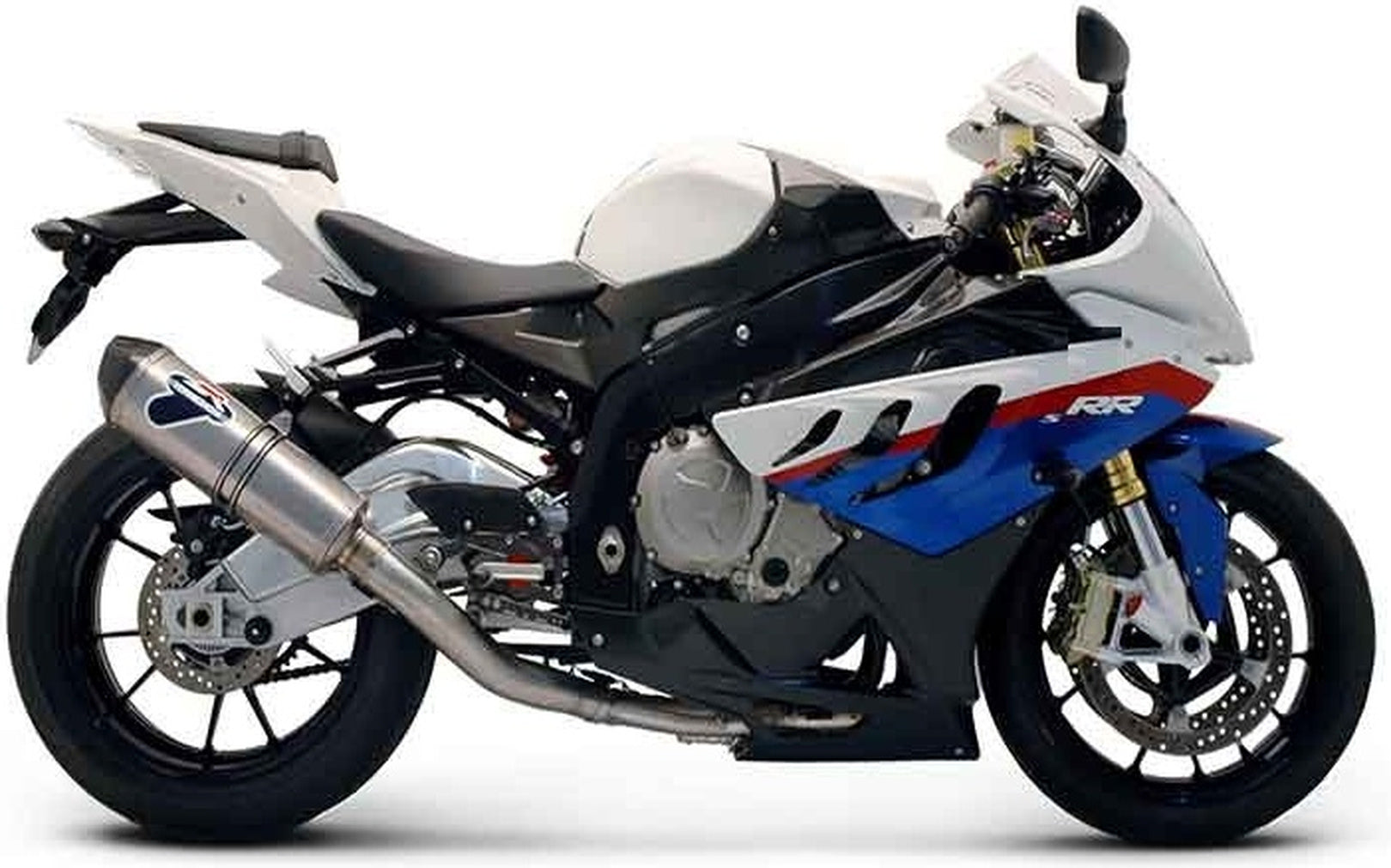 Complete Exhaust System Without Sound Certification Relevance Titanium Carbon Cap - Termignoni Compatible With Bmw S 1000 Rr (2010-2018)