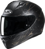 Full-Face Motorcycle Helmet Hjc C10 Advanced Polycarbonate Composite Mc9Sf Epik Size 09 L