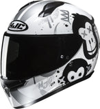 Full-Face Motorcycle Helmet Hjc C10 Advanced Polycarbonate Composite Mc10 Geti Size 06 Xs