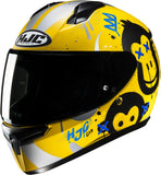 Full-Face Motorcycle Helmet Hjc C10 Advanced Polycarbonate Composite Mc3Sf Geti Size 07 S