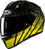Full-Face Motorcycle Helmet Hjc C10 Advanced Polycarbonate Composite Mc3 Haven Size 10 Xl
