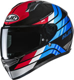 Full-Face Motorcycle Helmet Hjc C10 Advanced Polycarbonate Composite Mc21 Hiper Size 06 Xs