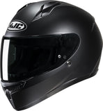 Full-Face Motorcycle Helmet Hjc C10 Advanced Polycarbonate Composite Semi Flat Black Size 04 Xxxs