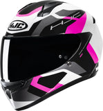 Full-Face Motorcycle Helmet Hjc C10 Advanced Polycarbonate Composite Mc8 Tins Size 08 M