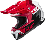 Off-Road Motorcycle Helmet Hjc C50 Advanced Polycarbonate Mc1 Primal Size 10 Xl
