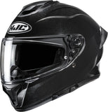 Full-Face Motorcycle Helmet Hjc C71 Advanced Polycarbonate Metal Black Size 06 Xs