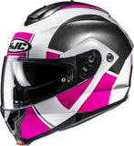 Flip-Up Motorcycle Helmet Hjc C91N Advanced Polycarbonate Composite Mc8 Jyn Size 09 L