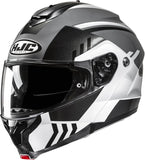 Flip-Up Motorcycle Helmet Hjc C91N Advanced Polycarbonate Composite Mc5 Kaon Size 11 Xxl