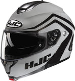 Flip-Up Motorcycle Helmet Hjc C91N Advanced Polycarbonate Composite Mc5 Nepos Size 08 M