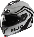Flip-Up Motorcycle Helmet Hjc C91N Advanced Polycarbonate Composite Mc5 Nepos Size 08 M