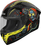 Full-Face Motorcycle Helmet Airoh Connor - Cndbf35 Thermoplastic Hrt Gloss Double Face Size Xl