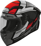Full-Face Motorcycle Helmet Airoh Connor - Cne55 Thermoplastic Hrt Gloss Red Ego Size Xxl