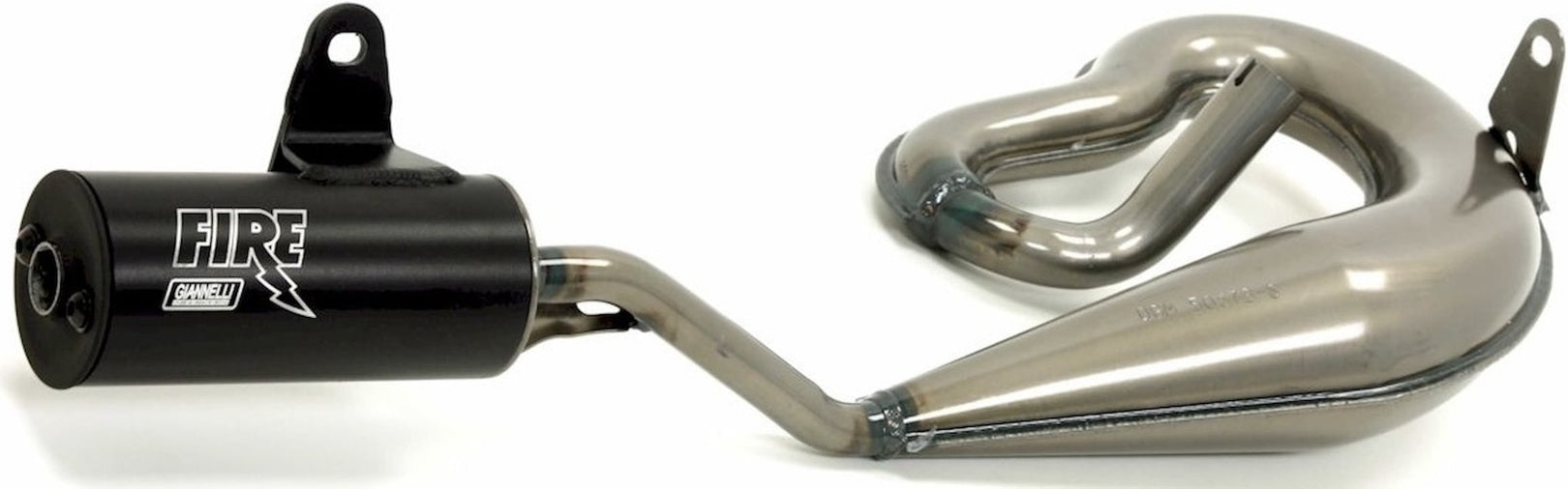 Complete Non-Catalytic Exhaust System With Sound Certification Fire - Giannelli Compatible With Piaggio Ciao