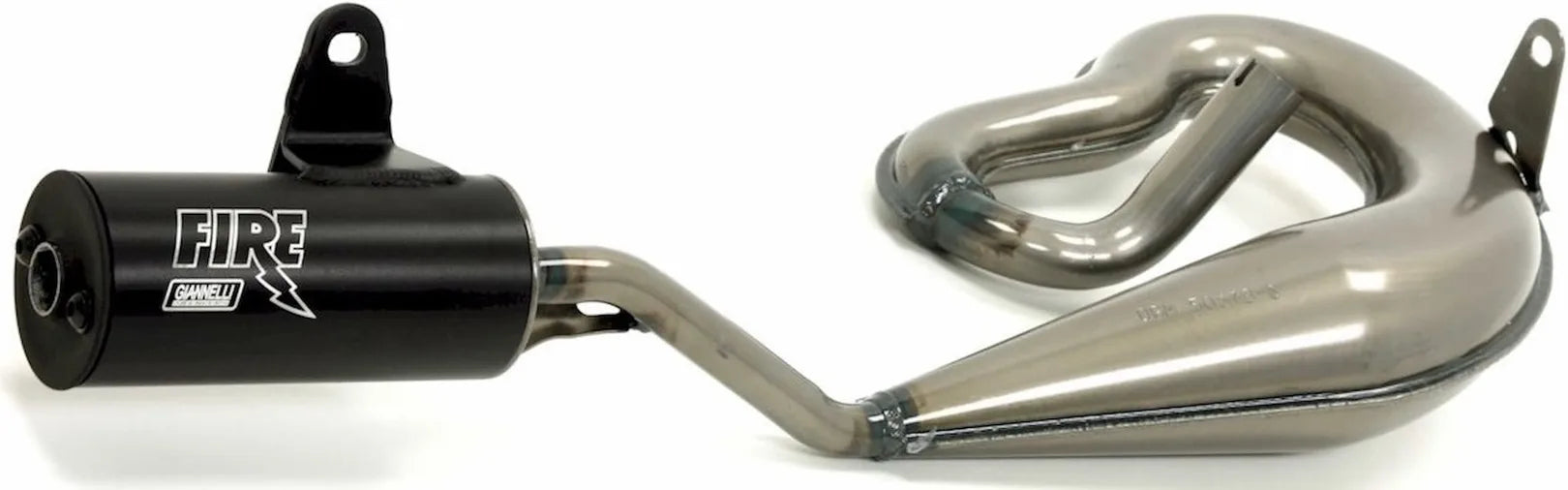 Complete Non-Catalytic Exhaust System With Sound Certification Fire - Giannelli Compatible With Piaggio Ciao