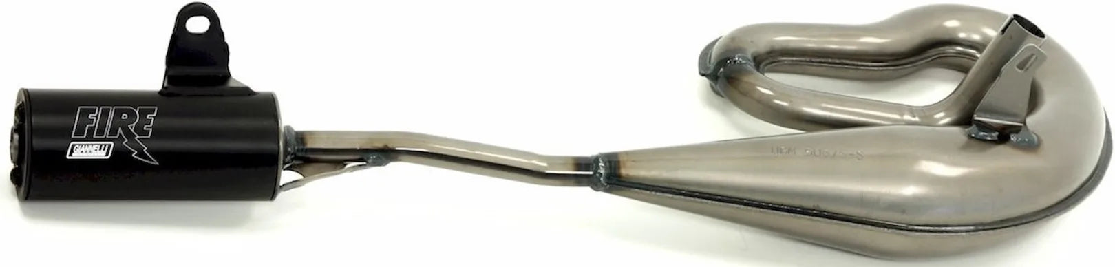 Complete Non-Catalytic Exhaust System With Sound Certification Fire - Giannelli Compatible With Piaggio Si