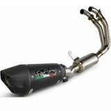Complete Exhaust System Without Catalytic Converter And Without Sound Certification Gp-Revo Black Titanium - Gpr Compatible With Yamaha Yzf R7 (2021-2024)